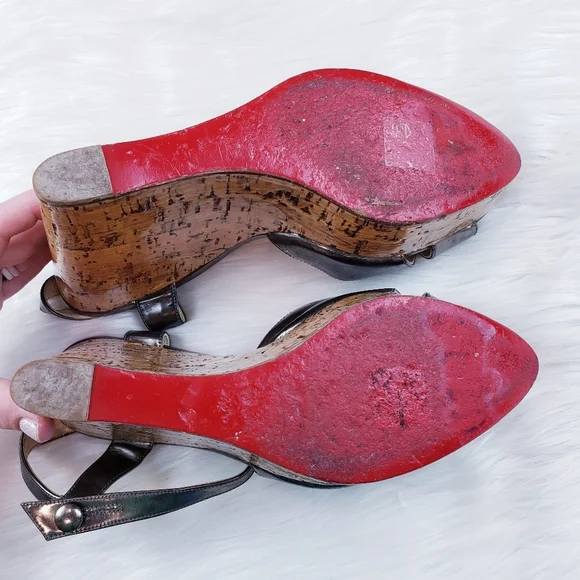 Christian Louboutin Marina Liege wedges - Picture 11 of 14